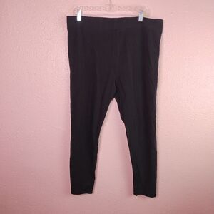Lou & Grey XXL Black Cotton Leggings
